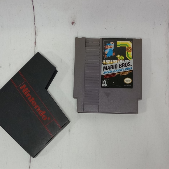 NES Nintendo Vintage MARIO BROS - Picture 2 of 10